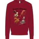 Octopus Species Sealife Scuba Diving Kids Sweatshirt Jumper Red