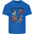 Octopus Species Sealife Scuba Diving Kids T-Shirt Childrens Royal Blue
