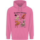Octopus Species Sealife Scuba Diving Mens 80% Cotton Hoodie Azelea