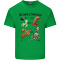 Octopus Species Sealife Scuba Diving Mens Cotton T-Shirt Tee Top Irish Green