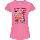 Octopus Species Sealife Scuba Diving Womens Petite Cut T-Shirt Azalea