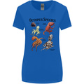 Octopus Species Sealife Scuba Diving Womens Wider Cut T-Shirt Royal Blue