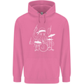 Octoput Drummer Rock Band Drumming Drum Mens 80% Cotton Hoodie Azelea