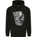 Odd Skull Childrens Kids Hoodie Black