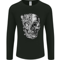 Odd Skull Mens Long Sleeve T-Shirt Black