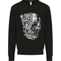 Odd Skull Mens Sweatshirt Jumper Black