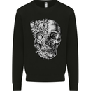 Odd Skull Mens Sweatshirt Jumper Black