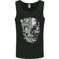 Odd Skull Mens Vest Tank Top Black