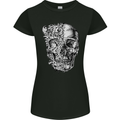 Odd Skull Womens Petite Cut T-Shirt Black