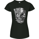 Odd Skull Womens Petite Cut T-Shirt Black
