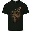 Odin Celtic Raven Viking Thor Ragnar Norse Kids T-Shirt Childrens Black