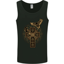 Odin Celtic Raven Viking Thor Ragnar Norse Mens Vest Tank Top Black