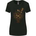 Odin Celtic Raven Viking Thor Ragnar Norse Womens Wider Cut T-Shirt Black