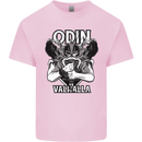 Odin Valhalla Viking Warrior Mens Cotton T-Shirt Tee Top Light Pink