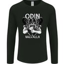 Odin Valhalla Viking Warrior Mens Long Sleeve T-Shirt Black