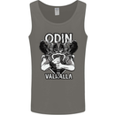 Odin Valhalla Viking Warrior Mens Vest Tank Top Charcoal