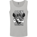 Odin Valhalla Viking Warrior Mens Vest Tank Top Sports Grey