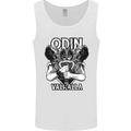 Odin Valhalla Viking Warrior Mens Vest Tank Top White