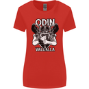 Odin Valhalla Viking Warrior Womens Wider Cut T-Shirt Red