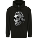 Odin Viking Skull Skull Childrens Kids Hoodie Black