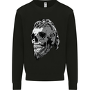 Odin Viking Skull Skull Mens Sweatshirt Jumper Black