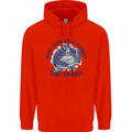 Offensive Turtle Climate Change Environment Childrens Kids Hoodie Bright Red