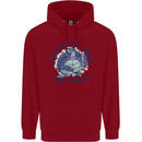 Offensive Turtle Climate Change Environment Childrens Kids Hoodie Red