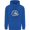 Offensive Turtle Climate Change Environment Childrens Kids Hoodie Royal Blue