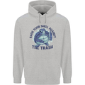 Offensive Turtle Climate Change Environment Childrens Kids Hoodie Sports Grey