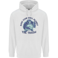 Offensive Turtle Climate Change Environment Childrens Kids Hoodie White