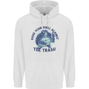 Offensive Turtle Climate Change Environment Childrens Kids Hoodie White