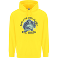 Offensive Turtle Climate Change Environment Childrens Kids Hoodie Yellow