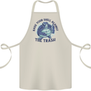 Offensive Turtle Climate Change Environment Cotton Apron 100% Organic Natural