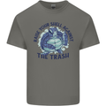 Offensive Turtle Climate Change Environment Kids T-Shirt Childrens Charcoal