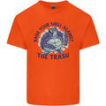 Offensive Turtle Climate Change Environment Kids T-Shirt Childrens Orange