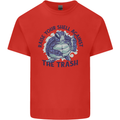 Offensive Turtle Climate Change Environment Kids T-Shirt Childrens Red