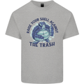 Offensive Turtle Climate Change Environment Kids T-Shirt Childrens Sports Grey