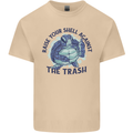 Offensive Turtle Climate Change Environment Mens Cotton T-Shirt Tee Top Sand
