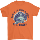 Offensive Turtle Climate Change Environment Mens T-Shirt 100% Cotton Orange