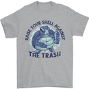 Offensive Turtle Climate Change Environment Mens T-Shirt 100% Cotton Sports Grey