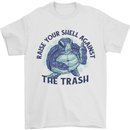Offensive Turtle Climate Change Environment Mens T-Shirt 100% Cotton White