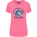 Offensive Turtle Climate Change Environment Womens Wider Cut T-Shirt Azalea