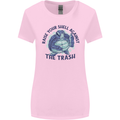 Offensive Turtle Climate Change Environment Womens Wider Cut T-Shirt Light Pink