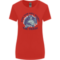 Offensive Turtle Climate Change Environment Womens Wider Cut T-Shirt Red