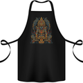Ogoh Ogoh Demon Evil Spirits Cotton Apron 100% Organic Black