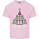 Oh Chemistry Funny Christmas Science Xmas Kids T-Shirt Childrens Light Pink