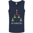 Oh Chemistry Funny Christmas Science Xmas Mens Vest Tank Top Navy Blue