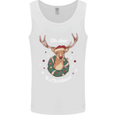 Oh Deer Its Christmas Funny Hunting Hunter Xmas Mens Vest Tank Top White