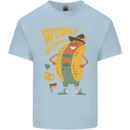 Oktoberfest Hotdog Wurst Behaved Kids T-Shirt Childrens Light Blue