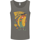 Oktoberfest Hotdog Wurst Behaved Mens Vest Tank Top Charcoal